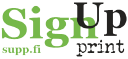Sign Up Print Oy